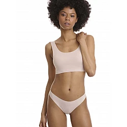 Γυναικείο Εσώρουχο Slip String Thong laser cut 2PACK WALK W2071-1919 ΜΠΕΖ ΑΝ