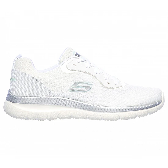 Αθλητικό Παπούτσι Memory Foam Ανατομικό EXTRA LIGHT SKECHERS BOUNTIFUL 12606-WSL WHITE