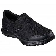 Ανδρικό παπούτσι Casual Ορθοστασίας SLIP ON MEMORY FOAM SKECHERS Flex Advantage 4.0 - Tuscan 232230W-BBK ΜΑΥΡΟ