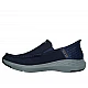 Ανδρικό Παπούτσι Casual Ορθοστασίας Slip-ins  Air-Cooled-Memory Foam-Goga Mat Arch SKECHERS Parson - Ralven 204804-NVY NAVY