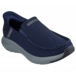 Ανδρικό Παπούτσι Casual Ορθοστασίας Slip-ins  Air-Cooled-Memory Foam-Goga Mat Arch SKECHERS Parson - Ralven 204804-NVY NAVY