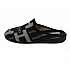 Ανδρική Χειμερινή παντόφλα Soft Print MILANO ADAM'S 701-25503 ΜΑΥΡΟ