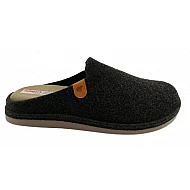 Ανδρική Χειμερινή παντόφλα Soft ADAM'S 754-25509 ΜΑΥΡΟ