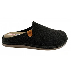 Ανδρική Χειμερινή παντόφλα Soft ADAM'S 754-25509 ΜΑΥΡΟ