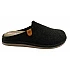 Ανδρική Χειμερινή παντόφλα Soft ADAM'S 754-25509 ΜΑΥΡΟ