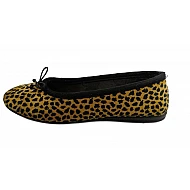 Γυναικεία Χειμερινή Κλειστή παντόφλα animal print Soft ADAM'S 624-25657 LEOPARD