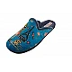 Γυναικεία Χειμερινή παντόφλα PARIS print Soft ADAM'S 624-25593 ΤΥΡΚΟΥΑΖ