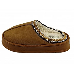 Γυναικεία Παντόφλα Χειμερινή Ραμμένη Super Light Comfort Jomix MD10095 CAMEL