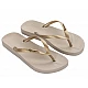 Γυναικεία Σαγιονάρα IPANEMA ANATOMICA TAN FEM 780-23321-2 81030-23097 ΜΠΕΖ ΧΡΥΣΟ