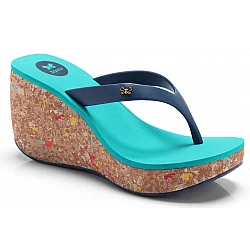 Γυναικεία Σαγιονάρα Πλατφόρμα ZAXY LIPSTICK IV FEM 780-6208-2 NAVY