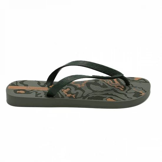Σαγιονάρα CLASSICA BRAZIL Παραλλαγής TROPICAL Αναπαυτική IPANEMA 83531-AP310 780-24303-1 GREEN-BEIGE