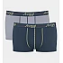 Ανδρικό εσώρουχό μποξεράκι Βαμβακερό 2PACK Sloggi Start Hipster 10206968-V007 ΠΕΤΡΟΛ-ΓΚΡΙ