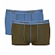 Ανδρικό Εσώρουχό Μπόξερ  Βαμβακερό 2PACK Sloggi Start Hipster 10206968-0031 ΡΑΦ-ΧΑΚΙ