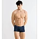 Ανδρικό Εσώρουχό Boxer Βαμβακερό 2PACK Sloggi Start Hipster 10206968-M021 ΜΠΛΕ-ΜΠΟΡΝΤΟ