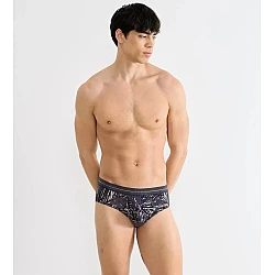 Ανδρικό Εσώρουχο Σλιπ Βαμβάκι 2 PACK SLOGGI MEN MIDI START 10206949-M032 ΑΝΘΡΑΚΙ-MULTI COLOUR