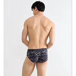 Ανδρικό Εσώρουχο Σλιπ Βαμβάκι 2 PACK SLOGGI MEN MIDI START 10206949-M032 ΑΝΘΡΑΚΙ-MULTI COLOUR