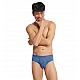 Ανδρικό Εσώρουχο Σλίπ Βαμβάκι 2 PACK SLOGGI MEN MIDI START 10206949-0031 ΡΑΦ-ΧΑΚΙ