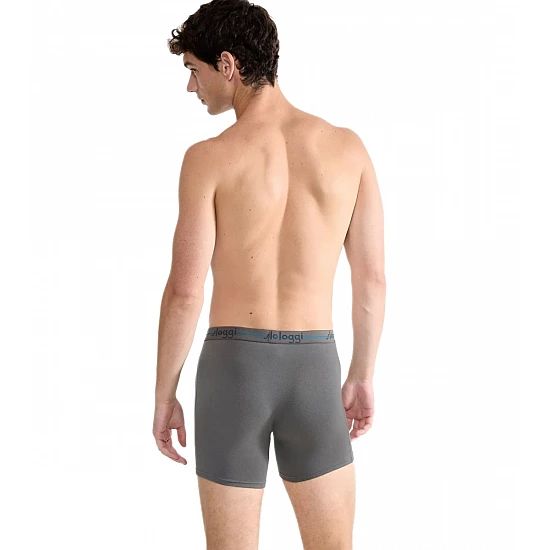 Ανδρικό εσώρουχό Βαμβάκι μπόξερ Boxer SLOGGI men Start Short C2P 10206948 -M003 ΚΑΦΕ-ΓΚΡΙ