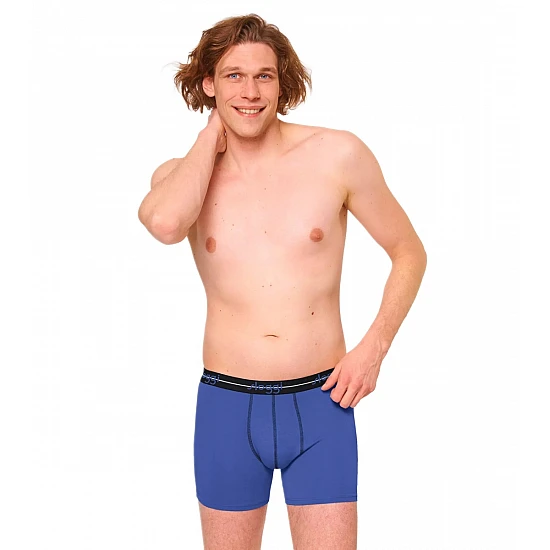 Ανδρικό εσώρουχό Βαμβάκι μπόξερ Boxer SLOGGI men Start Short C2P 10206948 -V005 ΜΑΥΡΟ-ΜΠΛΕ