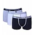Ανδρικό Εσώρουχο BOXER Βαμβακερό PRIMAL-B001-UOMO -3 PACK ΜΑΥΡΟ-ΛΕΥΚΟ-ΓΚΡΙ