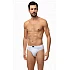 Ανδρικό εσώρουχο slip MINERVA SPORTIES 23027-3 PACK ΛΕΥΚΟ