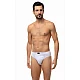 Ανδρικό εσώρουχο slip MINERVA SPORTIES 23027-3 PACK ΛΕΥΚΟ