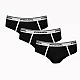 Ανδρικό Εσώρουχο slip Βαμβακερό PRIMAL-S001-SLIP-UOMO -3-PACK BLACK