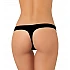 JADEA string 8002 Γυναικίο εσώρουχο χωρίς ραφές laser cut μαύρο