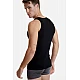 Ανδρική αμάνικη φανέλα 2Pack Walk W1950-2-02 Μαύρο 