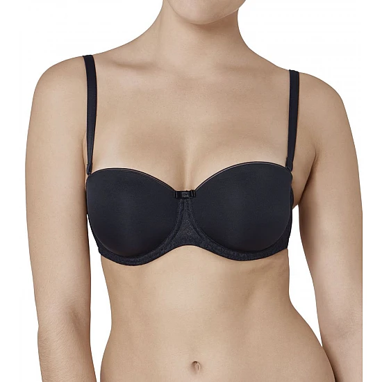 Σουτιέν TRIUMPH Beauty full Essential WDP Strapless C-D-E CUP 10167794-0004 μαύρο