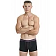 Ανδρικό βαμβακερό εσώρουχο Boxer 2Pack εξωτερικό λάστιχο Walk W1756-202 ΜΑΥΡΟ-ΜΑΥΡΟ
