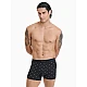 Ανδρικό εσώρουχο Bamboo Boxer Walk W1770-74 ΜΑΥΡΟ ΡΟΜΒΟΙ