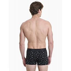 Ανδρικό Εσώρουχο Boxer Μπόξερ Bamboo Walk W1770-79 ΜΑΥΡΟ