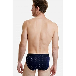 Ανδρικό εσώρουχο Bamboo Slip Walk W1775-5 Μπλε σκούρο