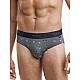 Ανδρικό Εσώρουχο Slip Σχέδιο Boxing Bamboo Walk W1775-21 ΓΚΡΙ