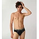 Ανδρικά Σλίπ 2Pack Sloggi Men GO ABC Natural H Midi C2P 10218498-0004 BLACK/BLACK