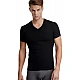 Ανδρική Φανέλα Μπλούζα T-SHIRT BAMBOO Κοντό Μανίκι Λαιμόκοψη V Walk W1991-02 Μαύρο