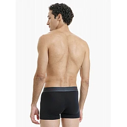 Ανδρικό Εσώρουχο Boxer Bamboo Εξωτερικό Λάστιχο 2Pack Walk W1776-0202 ΜΑΥΡΟ ΓΚΡΙ-ΜΑΥΡΟ ΜΠΛΕ