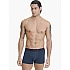 Ανδρικό βαμβακερό εσώρουχο Boxer 2Pack εξωτερικό λάστιχο Walk W1755-1-0327 ΜΠΛΕ-ΓΚΡΕΝΑ