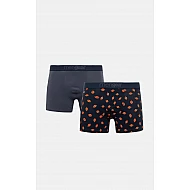 Ανδρικό Εσώρουχο Boxer βαμβακερό 2Pack Rugby Mengear Minerva 96-29468-247 MARINE-RAF