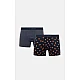 Ανδρικό Εσώρουχο Boxer βαμβακερό 2Pack Rugby Mengear Minerva 96-29468-247 MARINE-RAF