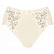Γυναικεία slip Βαμβακερό Δαντέλα Sloggi Chic Midi 10005199-0038 ΜΠΕΖ