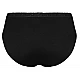 Γυναικεία slip Βαμβακερό Δαντέλα Sloggi Chic Midi 10005199-0004 ΜΑΥΡΟ