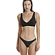 Γυναικείο Εσώρουχο 2Pack Bamboo THONG WALK W2013-61 ΜΑΥΡΟ ΕΜΠΡΙΜΕ
