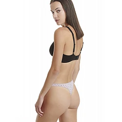 Γυναικείο Εσώρουχο 2Pack Bamboo THONG WALK W2013-62 ΜΩΒ ΕΜΠΡΙΜΕ