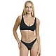 Γυναικείο Εσώρουχο 2Pack Bamboo THONG WALK W2013-65 ΜΑΥΡΟ ΜΠΕΖ