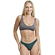 Γυναικείο Εσώρουχο Slip Rio Bamboo 2 PACK WALK W2018-33 ΠΡΑΣΙΝΟ-ΜΠΛΕ