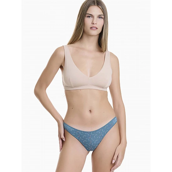 Γυναικείο Εσώρουχο Slip Rio Bamboo 2 PACK WALK W2018-43 ΒΕΡΑΜΑΝ
