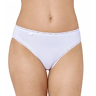 Γυναικείο εσώρουχο Tai 3PACK Sloggi 24/7 Cotton Lace  Λευκό