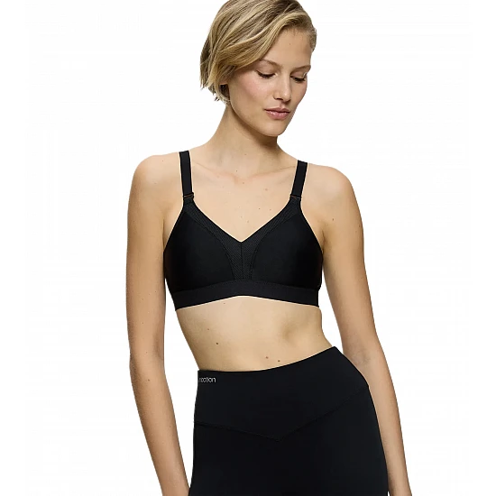 Σουτιέν αθλητικό TRIUMPH triaction Wellness N 10184765-0004 ΜΑΥΡΟ